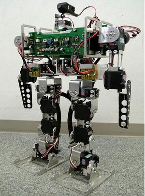 知能情報二足歩行ロボットの開発(H18)の画像1