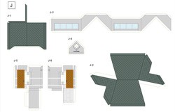 新発田の名建築のペーパークラフト制作(R2)の画像2