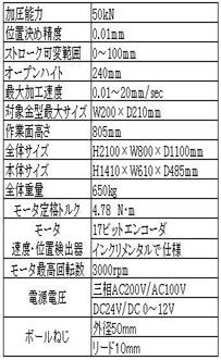 最適加工シミュレーション付きサーボプレス(H19)の画像2