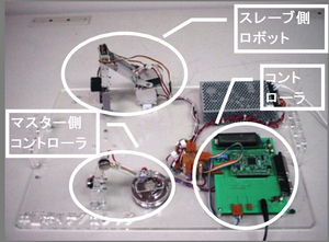 マスタースレーブ式ハンドリングロボットの製作(H22)の画像1