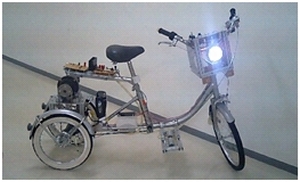 回生・充電システム付き電気バイクの製作(H22)の画像1