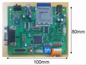 MP3オーディオプレーヤーの製作―PartⅢ　産業デザイン科とのコラボレーションによる携帯型への展開―(H22)の画像1