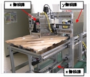 耐力壁ビス位置マーキング装置の開発(H23)の画像1