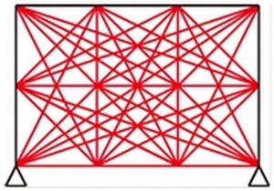 グランドストラクチャ法を用いた建物の構造位相最適化(H23)の画像2