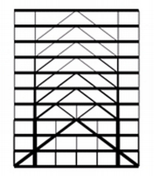 グランドストラクチャ法を用いた建物の構造位相最適化(H23)の画像3