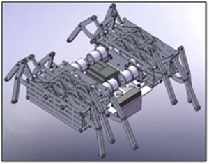 多足歩行ロボットの設計・製作 (H23)の画像2