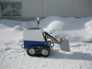 遠隔操作型除雪作業用ロボットシステムの開発(H25)の画像2