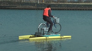 水陸両用自転車の設計・製作(H25)の画像3