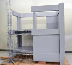 鉄筋コンクリート構造建築物の模型制作(H27)の画像3